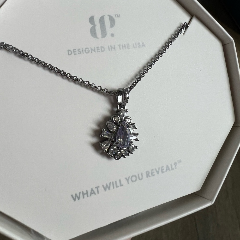 BP lavender necklace The Inga necklace